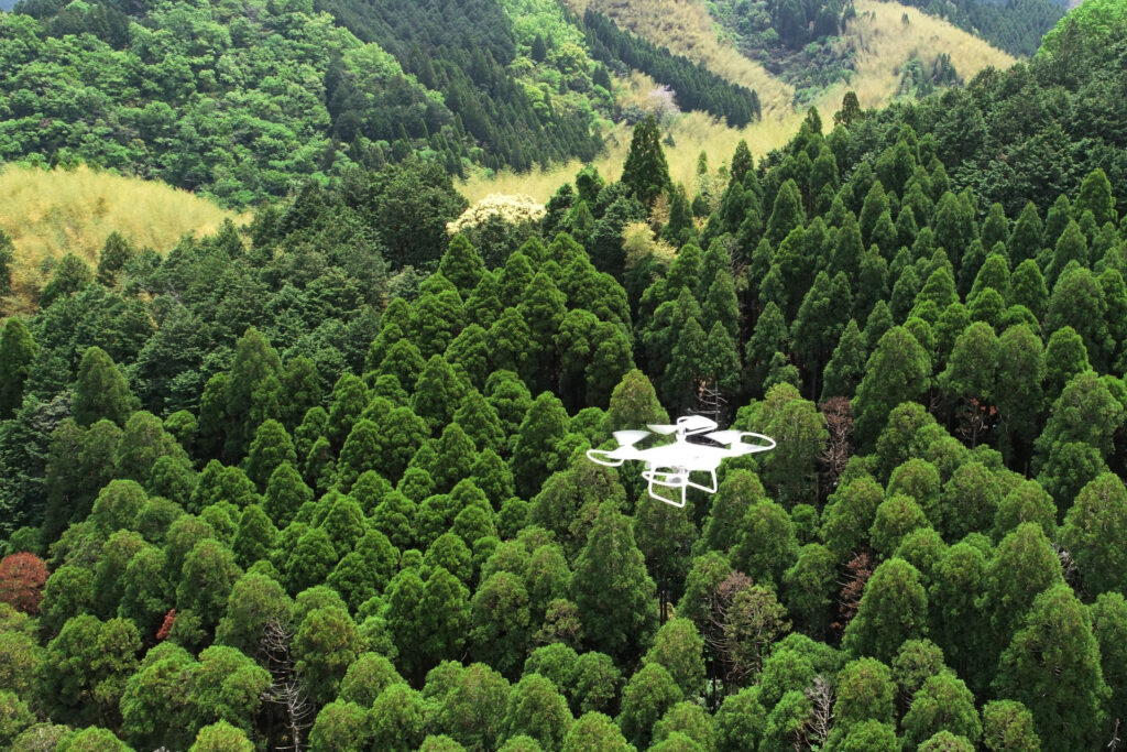林業におけるドローン活用事例を紹介
